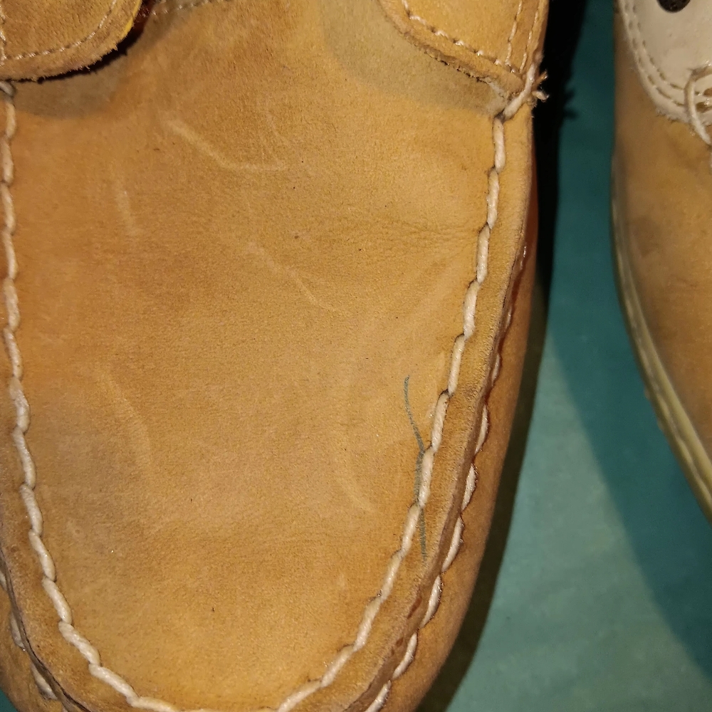 Sperry Billfish Topsider Tan Womens Sz 10 EUC - Picture 4 of 15